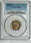 1928-D 5C 🦬 Buffalo Nickel (PCGS MS63) LT17921WS