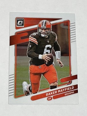2021 Donruss Optic Football #140 - Baker Mayfield - Cleveland Browns