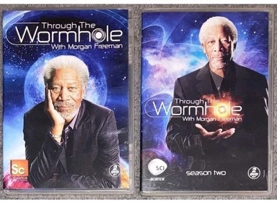Through the Wormhole season One & Two DVD Lot   Science TV Series Morgan Freeman