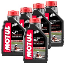 5 LITRI OLIO MOTUL Kart Grand Prix 2T 100% Sintetico per GO KART