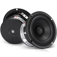 Facmogu 3 Inch Tweeter Speakers Hifi Full Range Woofer Loudspeaker, 2 
