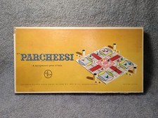 Vintage Parcheesi Gold Seal Edition (1964) by Selchow & Righter Co.*Made in USA*