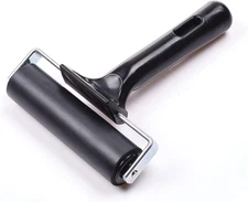 4-Inch Rubber Brayer Roller for Printmaking, Great for Gluing Application Also. 