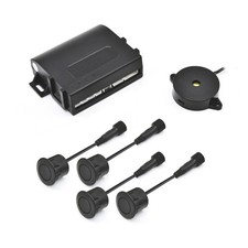PS01 Car Front Parking Sensor Kit with Buzzer,4 58KHz OE Standard Sensors,Rad...