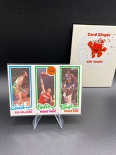 1980-81 Topps - Reggie King, Reggie Theus, Gus Williams #128-41-233