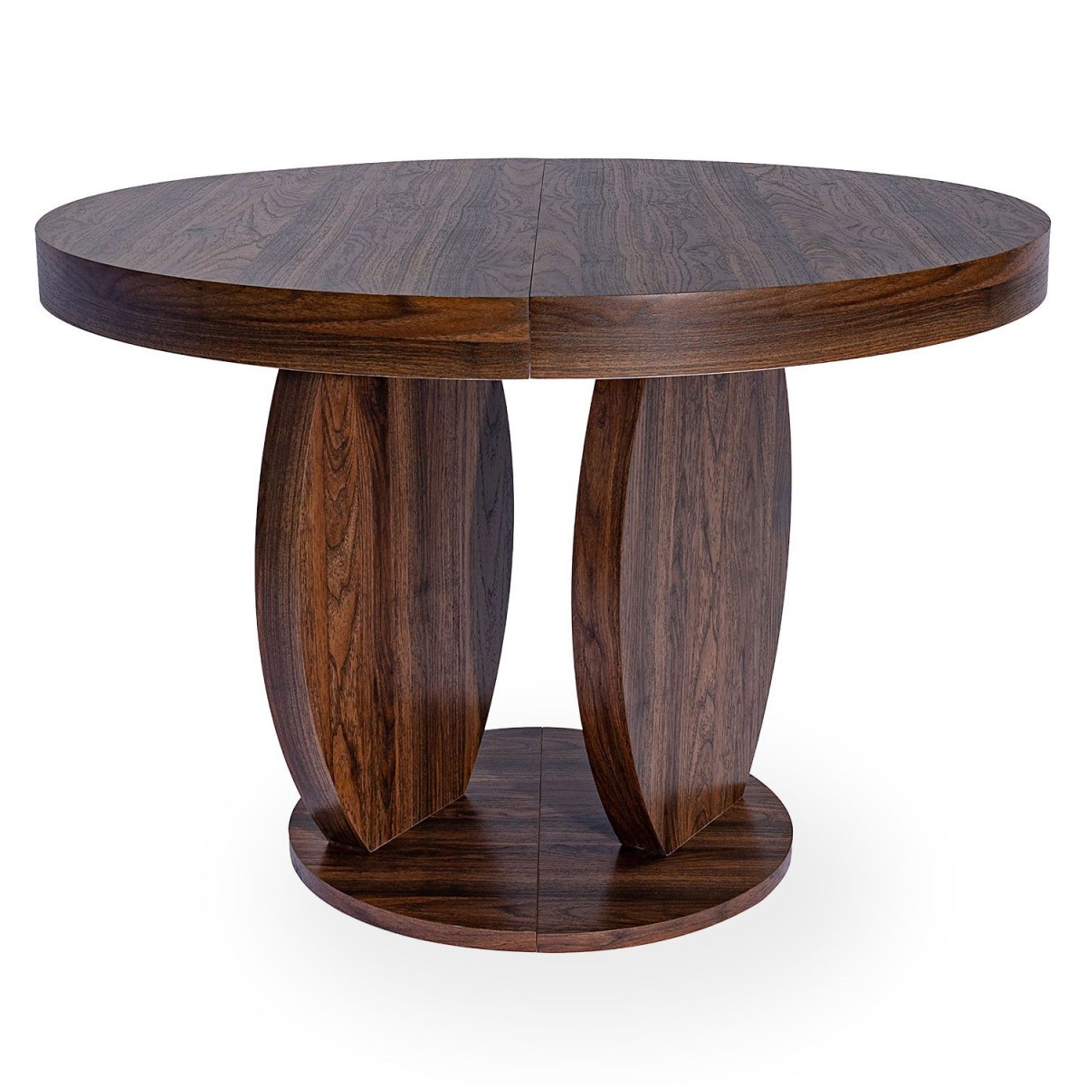 Table de salle à manger effet travertin Jody extensible jusqu'à 260cm pour 10 personnes