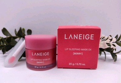 Laneige Lip Sleeping Mask EX Berry 20g 0.70 Oz Hydrating Lip Mask NWB See Pic 