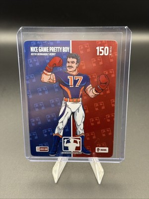 Bo Jackson Battle Arena Nice Game Pretty Boy  FOIL LOGO-668 Keith Hernandez