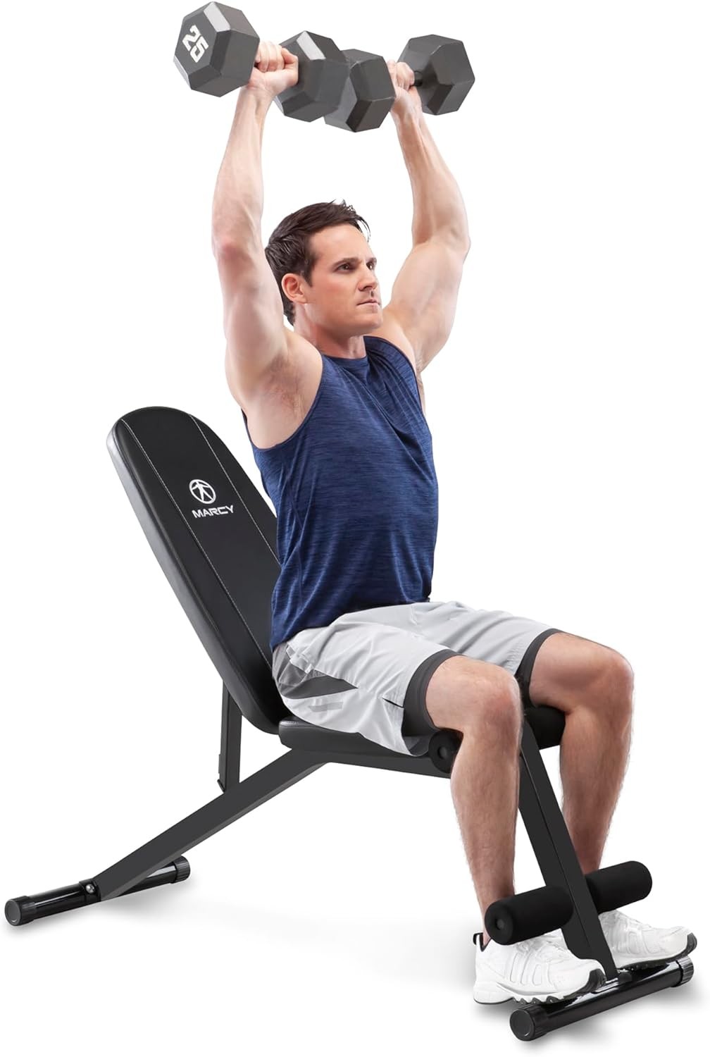Multi-Position Adjustable Utility Bench Home Gym Weightlifti