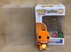 Funko Pop! Games: Pokémon #455 Charmander (Flocked) Vinyl Figure In Box - Orange