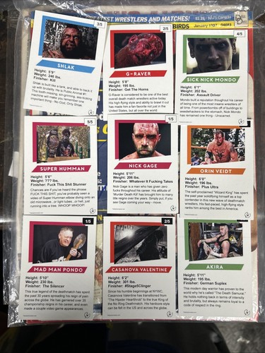 wrestling magazine lot Plus Bonus Stuff Roddy Piper Story 3 DVD Set - Picture 16 of 18