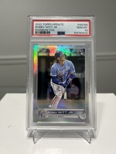 2022 Topps Update Bobby Witt Jr. Rainbow Foil Rookie #US100 PSA 10