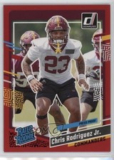 2023 Panini Donruss Rated Rookie Press Proof Red Chris Rodriguez Jr #398 0c4