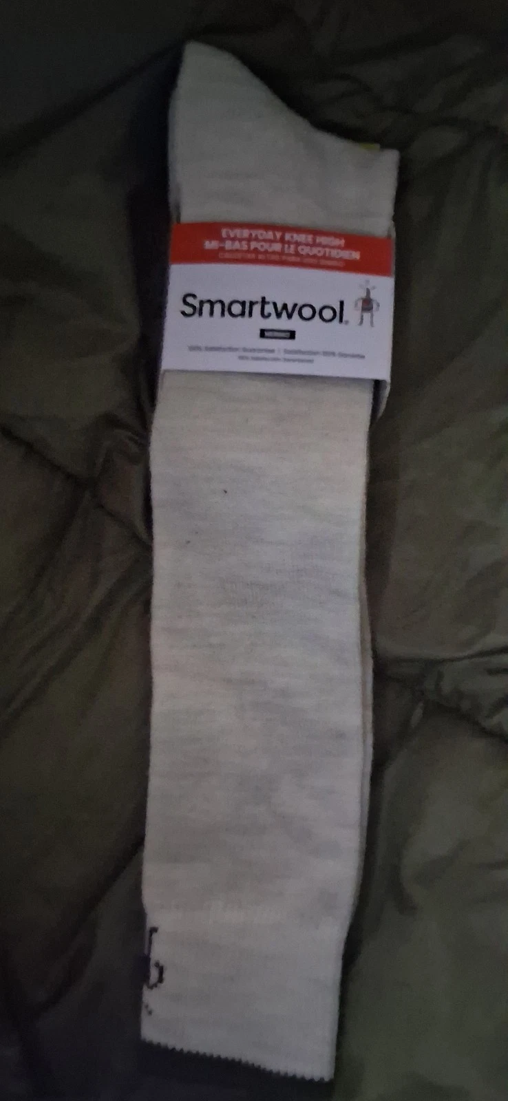 Smartwool socks unisex XLARGE XL knee-high merino wool Unisex Moonbeam Everyday