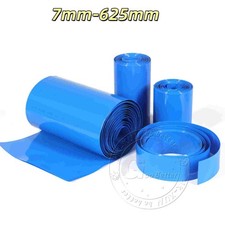PVC Heat Shrink Tubing Wrap RC Battery Pack Wide LiPO NiMH NiCd Blue  7mm-625mm