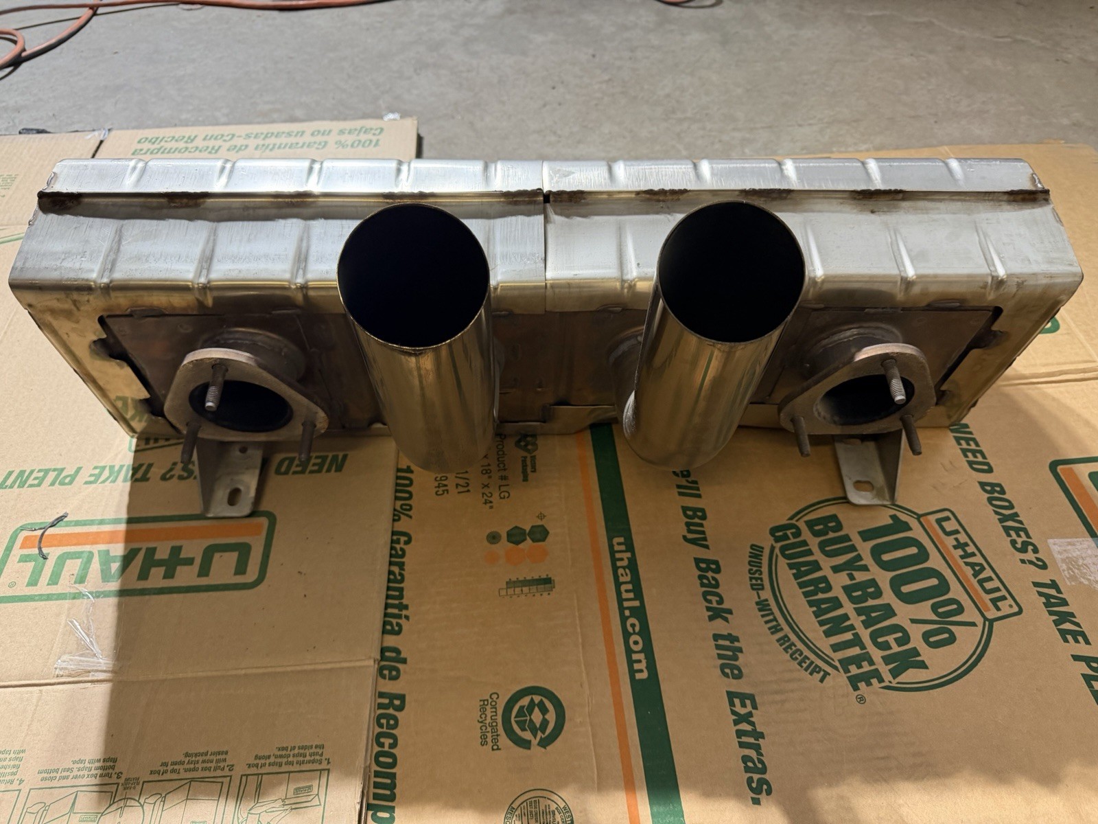 2005-2006 Ford GT Stock Exhaust Muffler