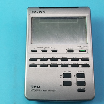Genuine Sony Remote Commander RM-AV2100 Pre Programmed Universal Learning Remote