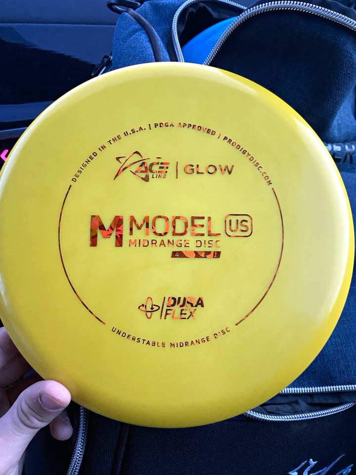 Disc Modek Brand new Prodigy Disc Ace Line M Model US Glow Midrange DuraFlex 179g ...