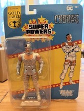 Mcfarlane DC Super Powers Gold Label Wave 11 Cyborg Figure Sealed