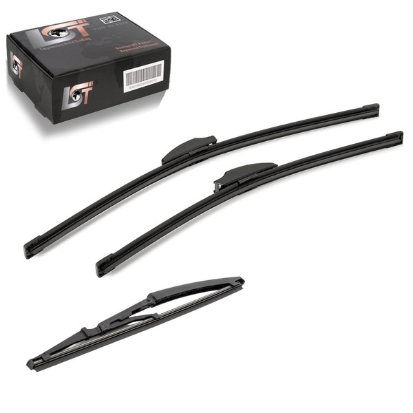 Frontwischer + Heckwischer Scheibenwischer Set FüR Fiat Stilo 192 Bis 06/2005-image