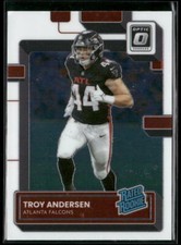 2022 Donruss Optic #273 Troy Andersen Base Rookie Atlanta Falcons