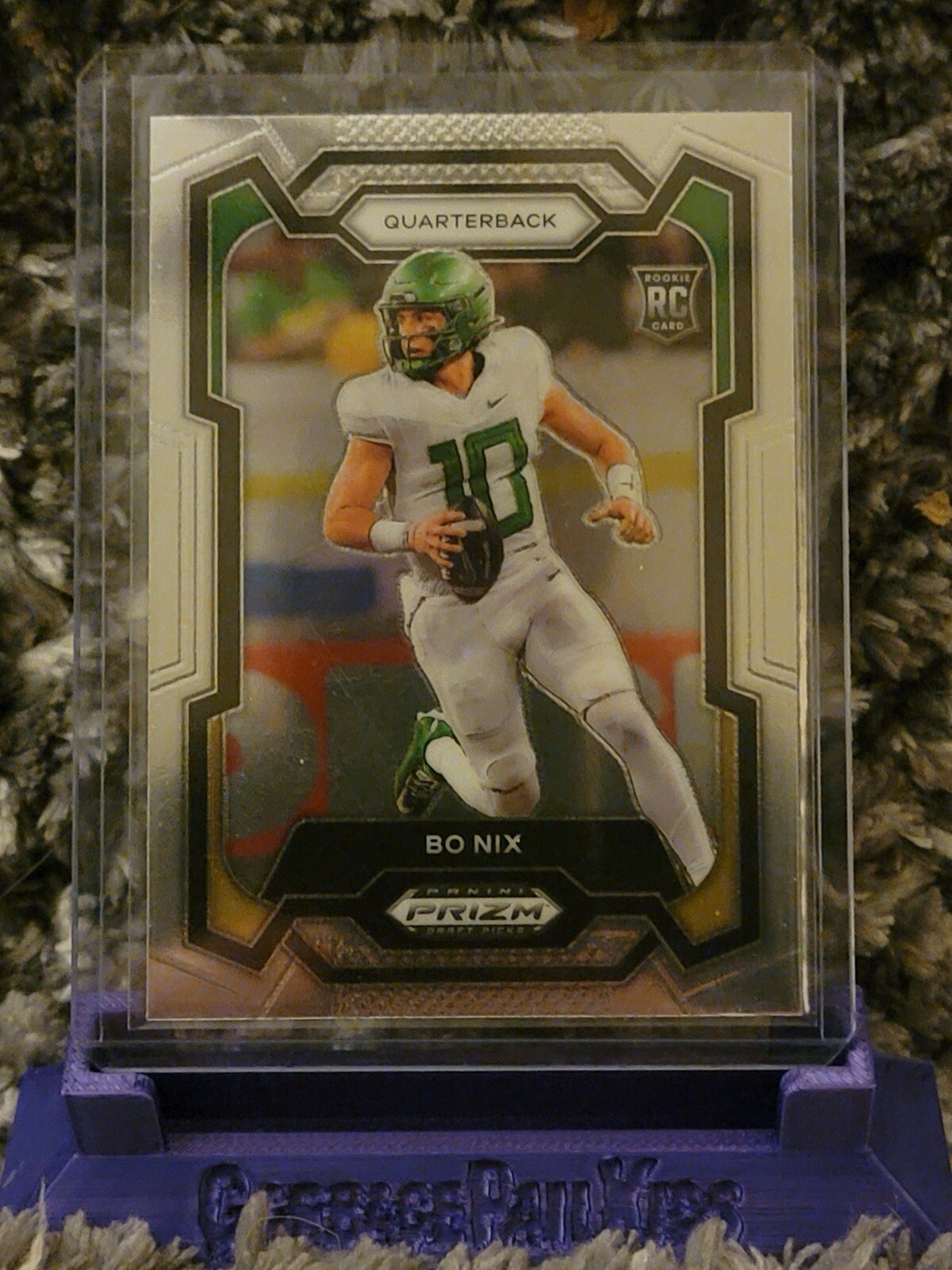 2024 Panini Prizm Draft Picks - #105 Bo Nix (RC) Broncos