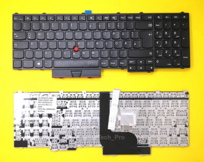 DE Tastatur Lenovo ThinkPad P50 P51 P70 P71 Series
