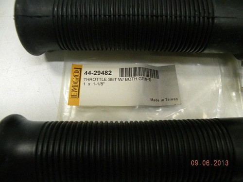 Jackhammer Throttle Grips Chopper Custom Bobber Bars Harley 1" Old School NEW! - Picture 3 of 5