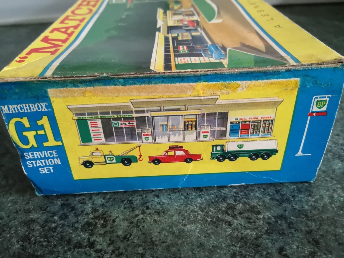 マッチボックス　Ｇ１　サービスステーションセット マッチボックスG1サービスステーションセット