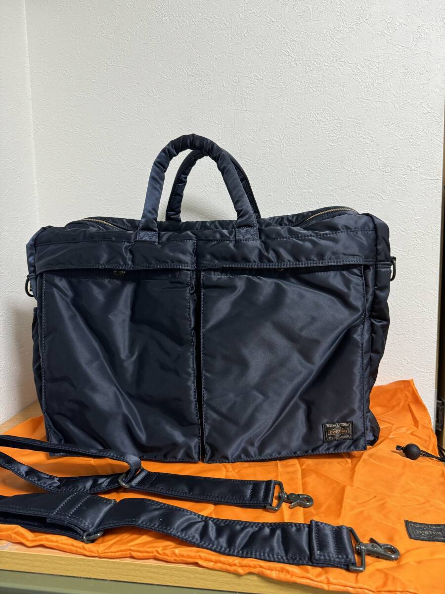 Porter Yoshida Bag Tanker 2Way Overnight Briefcase Iron Blue | eBay