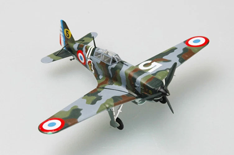 MS 406 French fighter aircraft 6 Escadrille 1/72 no diecast Easy model plane - Image 4 of 4