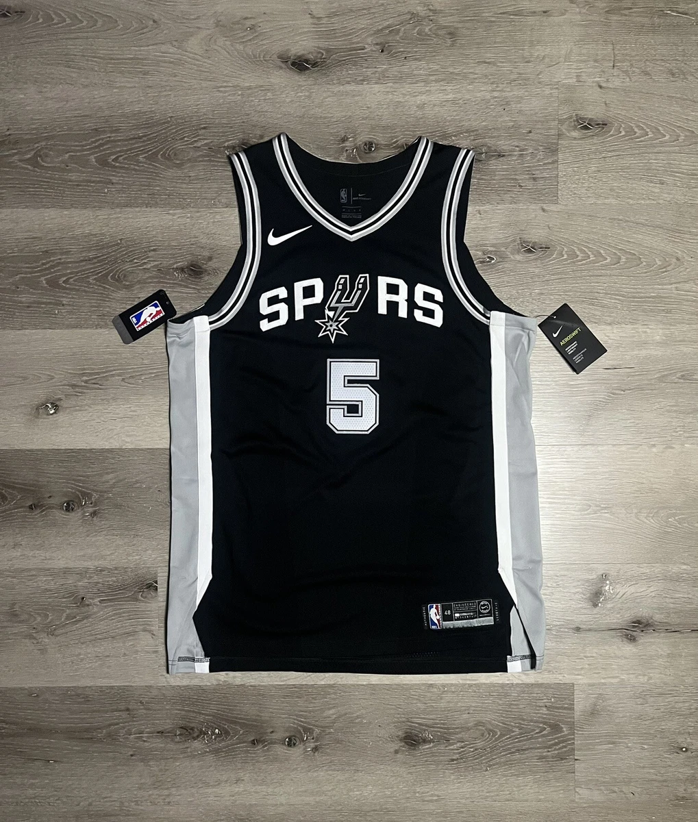 Lot Detail - Lot of (5) San Antonio Spurs Signed Jerseys Including