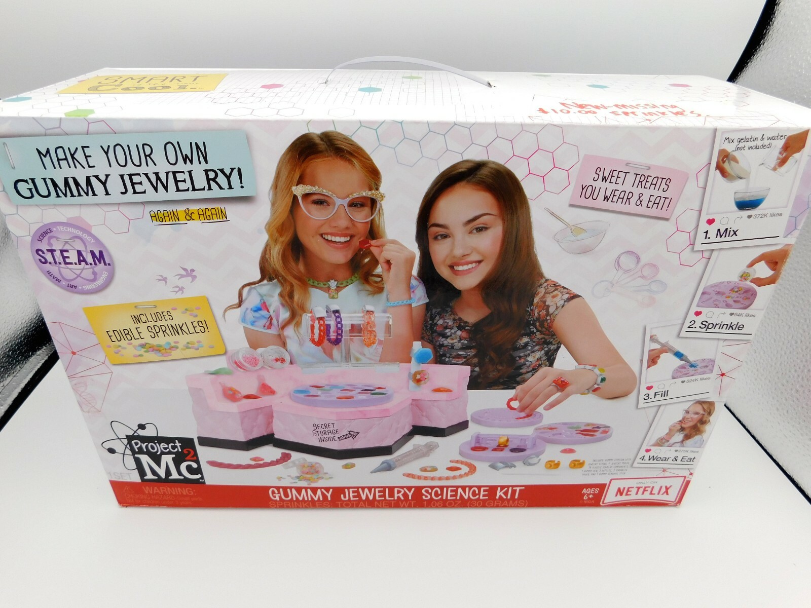 project mc2 gummy jewelry science kit