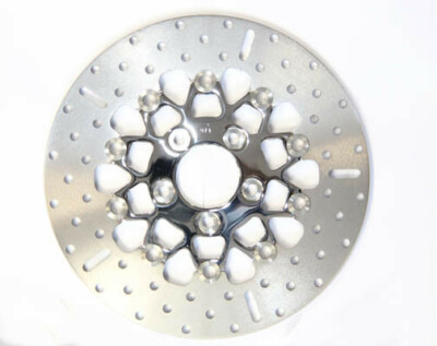 EBC Brakes RSD020 Custom Brake Rotor - Black, Floating Disc Design, 11.5in Diameter, 0.24in Thick, 2.25in Bore
