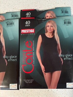 Conte Prestige 40 den -  Microfibre Women Pantyhose 4 pair lot