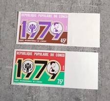 CONGO 1979 INTERNATIONAL YEAR OF THE CHILD IMPERFORED MNH