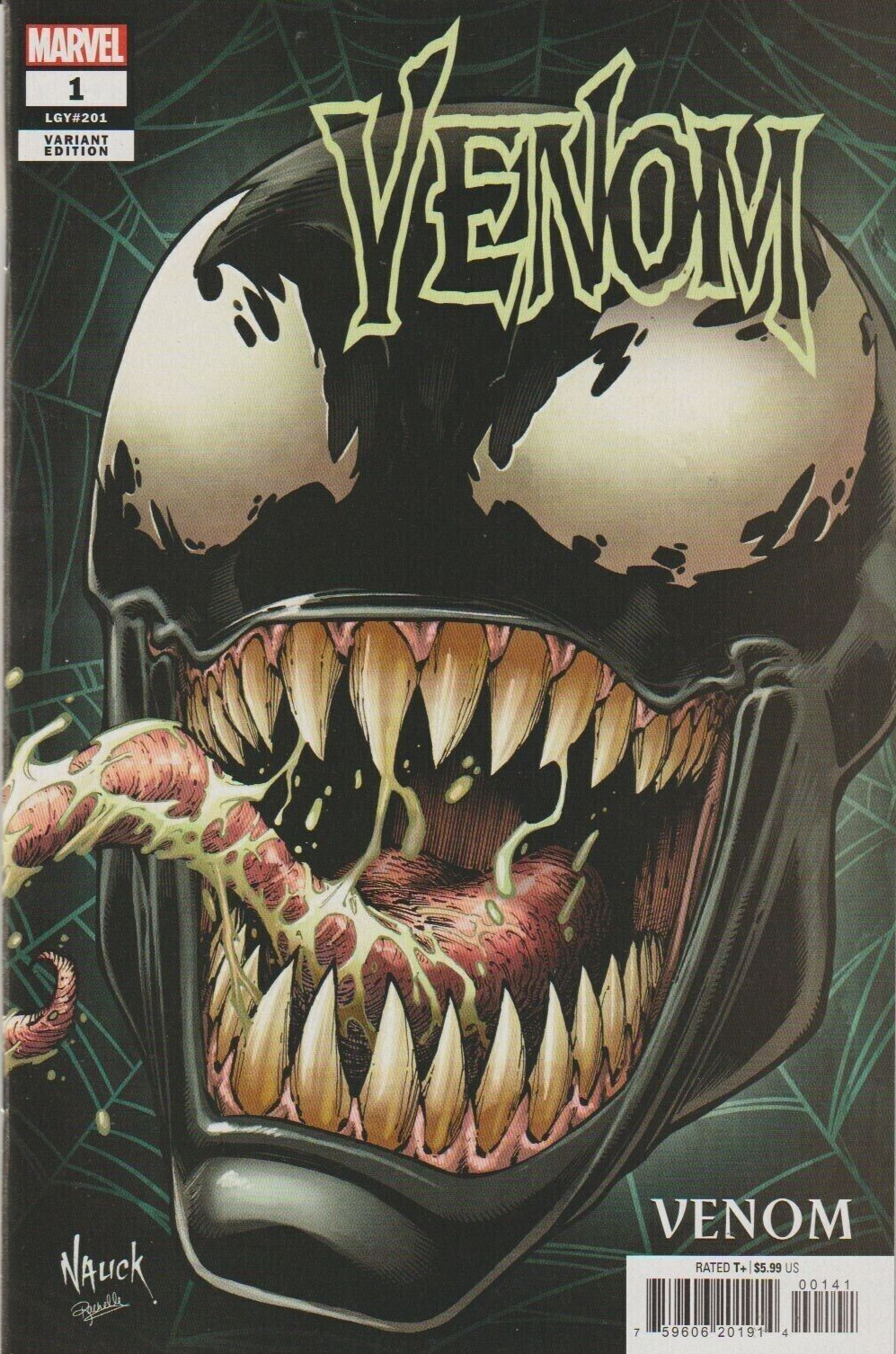 Venom # 1 Headshot Variant Marvel Comics
