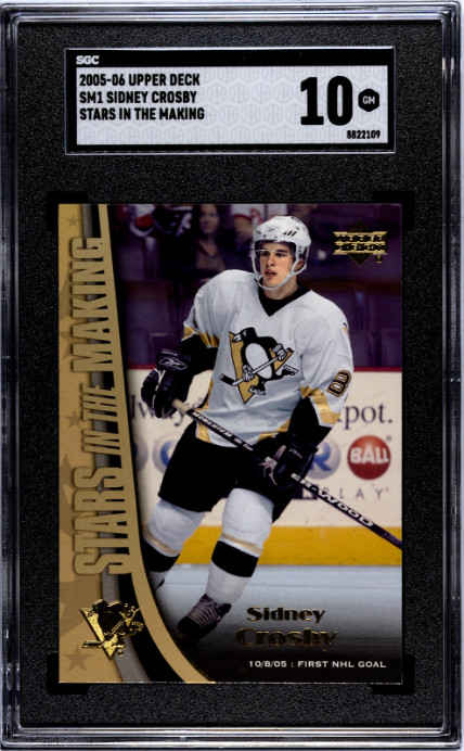 2005-06 Upper Deck #SM1 Sidney Crosby Stars In The Making GEM MINT SGC 10