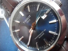 Blue Dial S/S Men's Tissot Silicium Powermatic 80 Swiss Automatic Watch T127.407