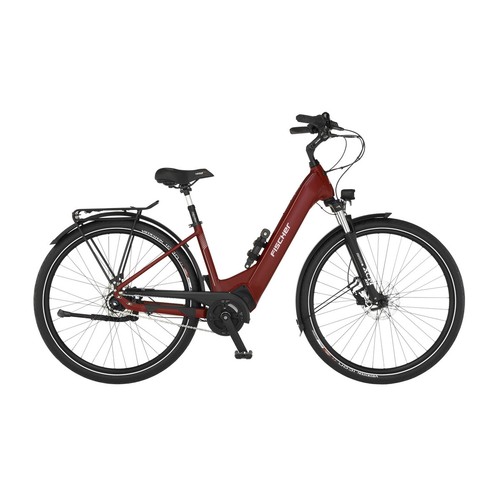 City E Bike FISCHER CITA 7.8i Elektrorad 28 Zoll RH 43 cm 522Wh Elektro bordeaux