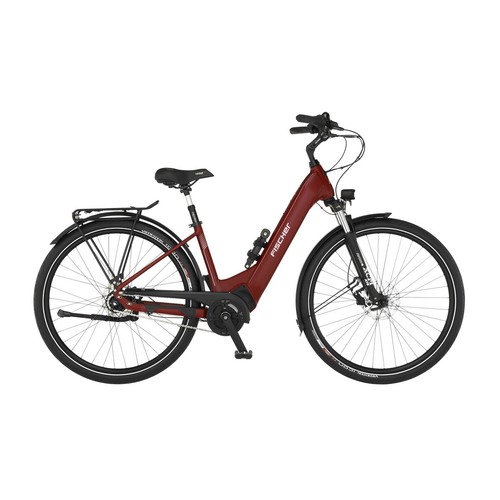 City E Bike FISCHER CITA 7.8i Elektrorad 28 Zoll RH 43 cm 522Wh Elektro bordeaux - Bild 1 von 12