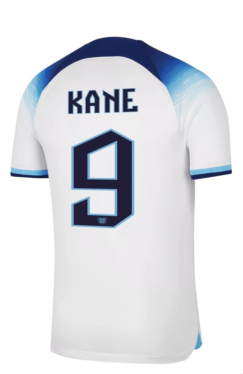 Nike 2022-23 Harry Kane #9 England Stadium Home Jersey DN0687-100