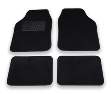 Tappeti auto universali feltro nero set 4 pezzi, 2 anteriori 2 posteriori 6102