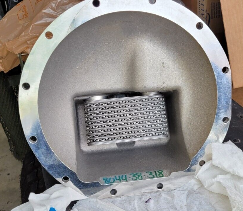 2x Humvee Differential Access Cover Cooler 50437 HMMWV M998 