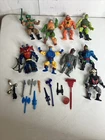 Vintage 1980s MOTU He-Man Huge Lot Of Action Figures W/ Accessories Lot