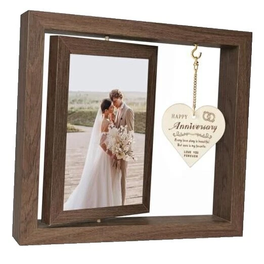 Aniversario de madera Corazones y amor Marcos de Fotos