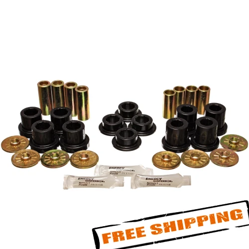 Juego de bujes de brazo de control delantero Energy Suspension 5.3125G para 96-02 Dodge Viper Foto 2 de 4