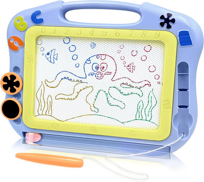 Magnetic Drawing Board Toddler Toys for 3 4 5 Years Old, Travel Size Erasable Do