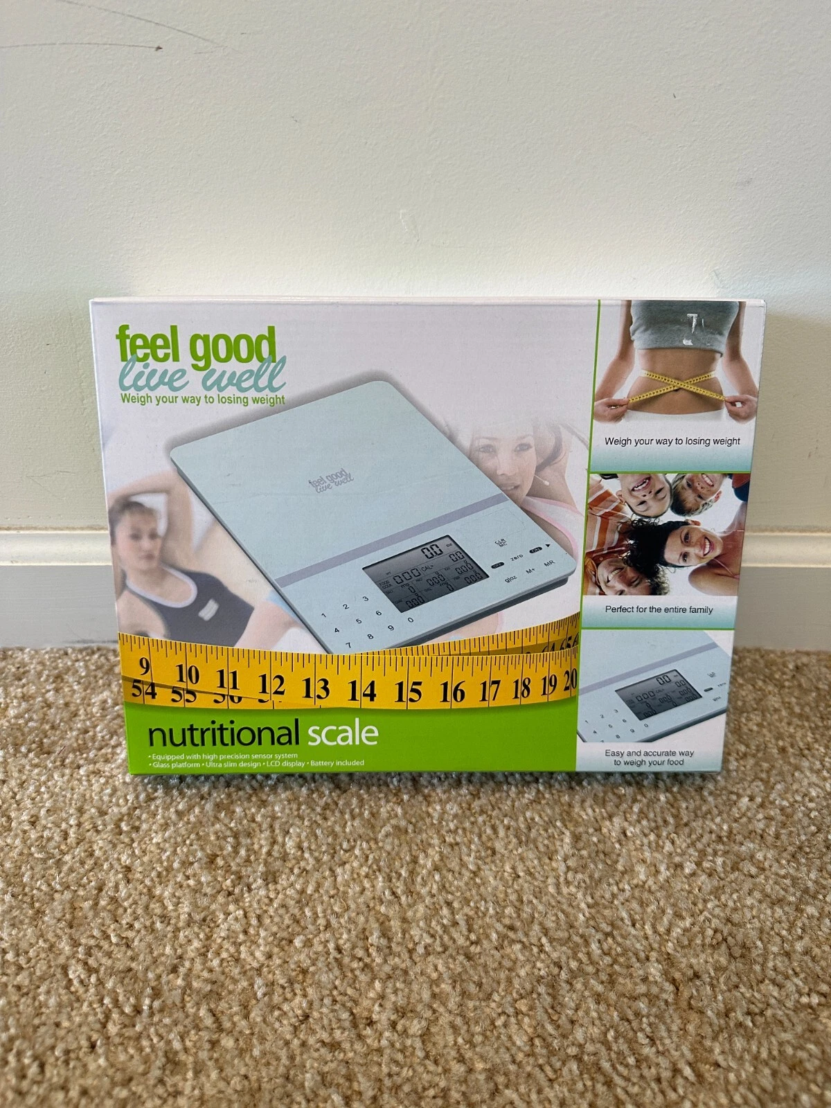 FEEL GOOD LIVE WELL NUTRITIONAL SCALE