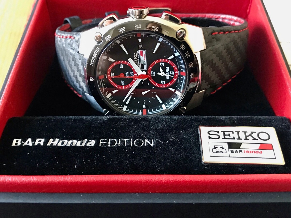 Seiko Sportura F1 BAR Honda Rare 2005 Limited Edition Men